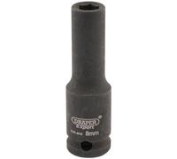 Draper Expert 06881 Expert Hi-Torq® 6 Point Deep Impact Socket 3/8in Sq. Dr. 8Mm each