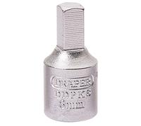 Draper Expert 8mm Drain Plug Key | 3/8" Square Drive Hand Tool | Extension Garage Tools | Extra Torque | 38324