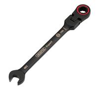 Draper Expert 8mm Metric Flexible Head Ratchet Combination Spanner Black 03914