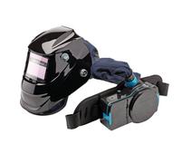 Draper 02518 Air-Fed PAPR Auto-Darkening Welding Helmet, Black