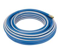 Draper Expert Air Line Hose 15m 10mm Bore Zinc Coated Fittings 1/4" BSP