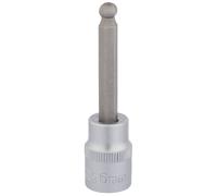Draper Expert Ball End Hexagonal Socket Knurled Ring Bits 3/8" Square Drive 6mm