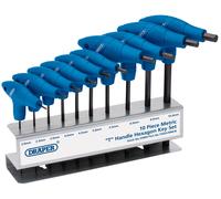 Draper Expert Ball End T-Handle Hex Allen Key Tool Set 8 Piece +Rack 16354 33869