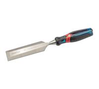 Draper Expert Wood Chisel 24411 Bevel Edge - Soft Grip, Pound-Thru End Cap, 38 x 140 mm