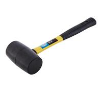 Wickes General Purpose Black Rubber Mallet - 24oz
