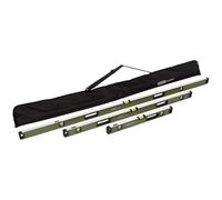 Draper Expert Box Spirit Level with Handle (3 Piece Set) | 1800mm, 1200mm & 600mm Bubble Levelling Tools | High Precision 1 x 180° Domed/Arc Central Vial & 2 x 90° Vials | Heavy Duty Aluminium