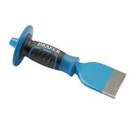 Draper Expert Brick Chisel Bolster with Guard 225 x 75mm Hardened Edges 99168