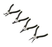 Draper Expert Circlip Pliers 4-Piece Set - 180mm Internal & External, Straight/Bent Tips