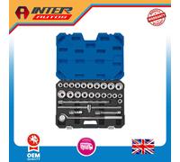 Draper Expert Combined MM-AF Socket Set, 3-4" Sq. Dr. (26 Piece) 16484