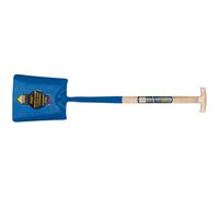 Draper Expert Contractors Square Mouth Shovel with Ash Shaft and T-Handle 10873