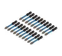 Draper Expert Cross Slot/PH2 Type Impact Screwdriver Bits 50mm (Pack of 20)