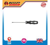 Draper Expert Cross Slot Soft Grip Screwdriver, No.0 x 75mm 34982