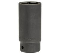 Draper Expert Deep Impact Socket Chrome Vanadium Steel 1/2" Square Drive 27mm