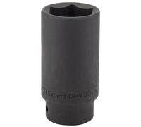 Draper Expert Deep Impact Socket Chrome Vanadium Steel 1/2" Square Drive 30mm