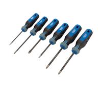 Draper Expert Diamond Tipped Screwdriver Set 6 Piece Comfort Grip 95162