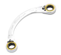 Draper Expert Hi-Torq® Double Ring Ratchet Half Moon Spanner 15 X 17Mm Pk 1 03936