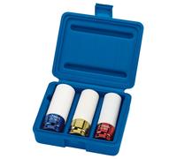 Draper Expert Draper Expert HI-TORQ Wheel Nut Sockets for Alloy Wheels, 1/2" Sq. Dr. (3 Piece)