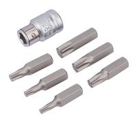 Draper Expert Draper TX-STAR Bit & Bit Holder Set 3/8" Square Drive 7 Pieces