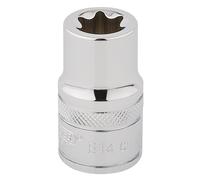 Draper Expert Draper TX-STAR Socket, 1/2" Sq. Dr., E14