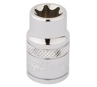 Draper Expert Draper TX-STAR Socket 3/8" Square Drive E12 Polished Finish