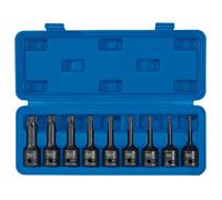 Draper Expert Draper TX-STAR Socket Bit Set 1/2" Square Drive 9 Pieces