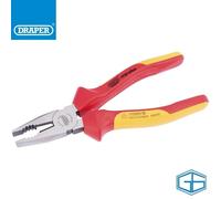 DRAPER EXPERT ERGO PLUS 200MM INSULATED HIGH LEVERAGE COMBINATION PLIERS, 50245