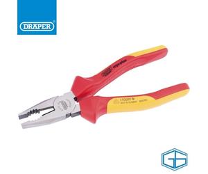 DRAPER EXPERT ERGO PLUS 200MM INSULATED HIGH LEVERAGE COMBINATION PLIERS, 50245