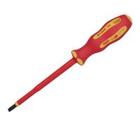 Draper XP1000 VDE Plain Slot Interchangeable Screwdriver - 64419 - Precision Electrical Screw Driver Bit Tool