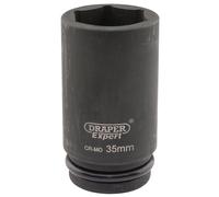 Draper Expert 05066 Expert Hi-Torq® 6 Point Deep Impact Socket 3/4in Sq. Dr. 35Mm each