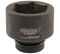 Draper Expert Expert HI-TORQ 6 Point Impact Socket, 1" Sq. Dr., 60mm