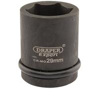 Draper Expert Expert HI-TORQ 6 Point Impact Socket, 3/4" Sq. Dr., 29mm