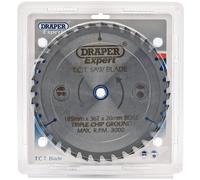 Draper Expert Expert TCT Saw Blade, 185 x 20mm, 36T