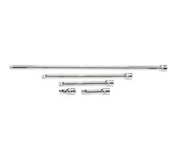 Draper Expert Extension Bar Set 3/8" Square Drive Polished Chrome 5 Pieces