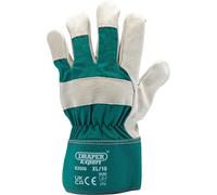 Draper Expert Fleece Lined Leather Garden Gloves