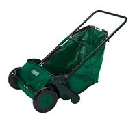 Draper Expert Garden Sweeper, 21", Adjustable Nylon Brushes, Steel Chassis, Plastic Body, Collects Leaves, Grass & Garden Debris