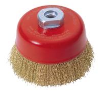 Draper Expert Grinding Crimped Wire Cup Brush For Angle Grinders 100mm M14