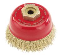 Draper Expert Grinding Crimped Wire Cup Brush For Angle Grinders 60mm M10