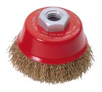 Draper Expert Grinding Crimped Wire Cup Brush For Angle Grinders 60mm M14