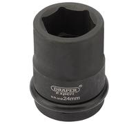 Draper Expert Guaranteed Hi Torq 3/4" Square Drive Standard Impact Metric Socket