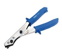 Draper Expert Hand Nibbler 250mm Cuts Metal 1.2mm Plastics 2mm Spring Loaded Handles