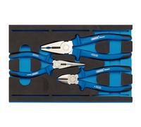 Draper Expert Heavy Duty Plier Set With 1/4 Drawer EVA Insert Tray 3 Pieces