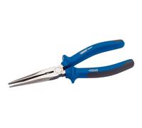 Draper Expert Heavy Duty Soft Grip Long Nose Pliers Lacquered Finish 200mm