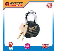 Draper Expert Heavy Duty Stainless Steel Padlock and 2 Keys, 63 x 25mm 64206 642