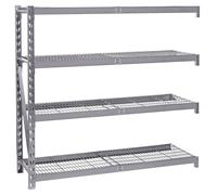 Draper Expert Heavy Duty Steel 4 Shelf Extension Unit 1959 x 610 x 1830mm 05229