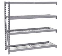 Draper Expert Heavy Duty Steel 4 Shelving Extension Unit 1959mm x 610mm x 1830mm
