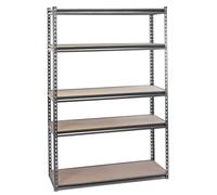 Draper Expert Heavy Duty Steel Shelving 5 Shelves L1220 x W450 x H1830mm 21663