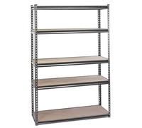 Draper Expert Heavy Duty Steel Shelving Unit 5 Shelves L1220 x W610 x H1830mm