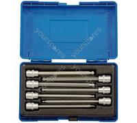 Draper Expert Hexagonal Socket Bit Set, 3/8" Sq. Dr. (7 Piece)