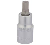 Draper Expert Hexagonal Socket Bits Chrome Plated 1/2" Square Drive 8mm