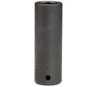 Draper Expert HI-TORQ 1/2" 18mm Deep Impact Socket | 6 Point Hex Socket | Chrome Vanadium Steel Wrench Accessory | 14102